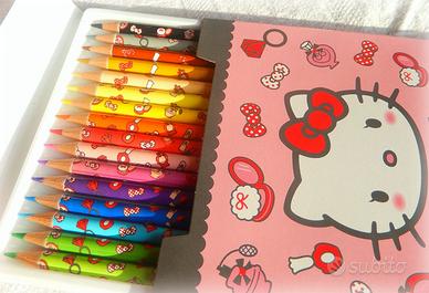 HELLO KITTY collezione PASTELLI MATITE colori 2012