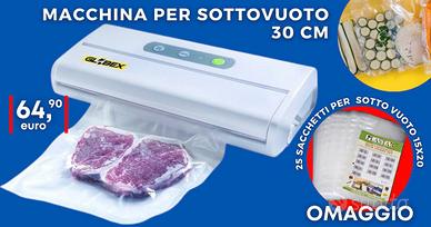 MACCHINA PER SOTTOVUOTO 175 W 30 CM AURORA GLOBEX