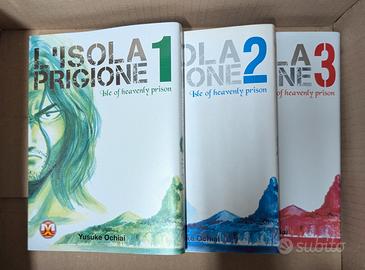 manga L'Isola Prigione- 3 volumi(completo)