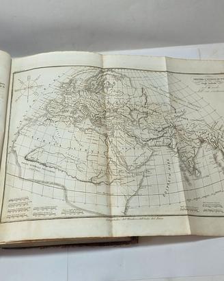 Libro 1846 Tavole Illustrazione Storia Universale
