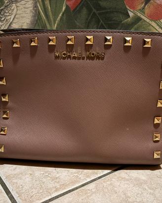Borsa borchie oro Michael Kors