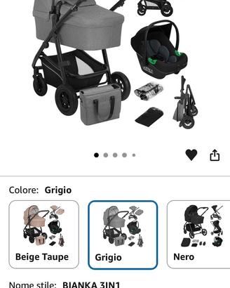 Trio lionelo Bianka 3 in 1