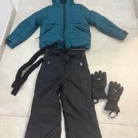 Abbigliamento completo sci bambino da 6 a 8 anni