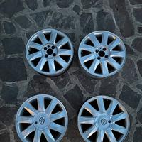 4 Cerchi in lega 16” renault megane