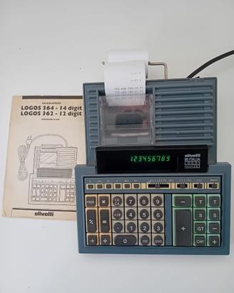 CALCOLATRICE OLIVETTI LOGOS 362