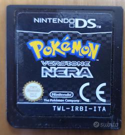 Cartuccia pokemon versione nera