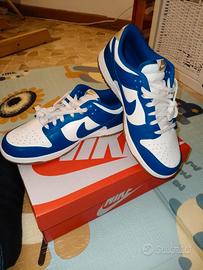 Nike Dunk blue bianco 41 - FATTURA