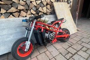 minimoto replica blata+ricambi 