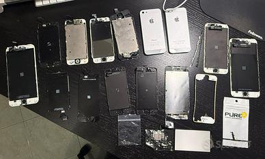 Stock display iPhone 5/5s/6 + scocche e ricambi
