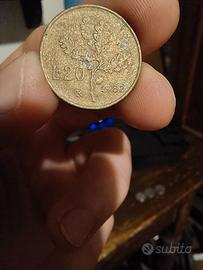 Rarissima moneta 20 lire 1982