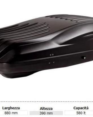 BOX AUTO PORTATUTTO G3 REEF 580 MADE IN ITALY DOPP