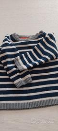maglioncino cotone h e m taglia 12 - 18 mesi