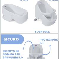 Vaschetta per bagnetto chicco