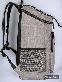 Zaino termico impermeabile, leggero, grigio