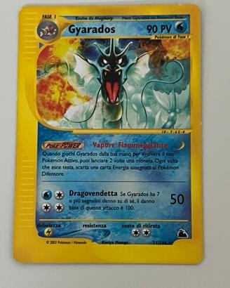 Carta Pokemon Gyarados