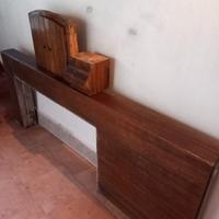 Trave in legno per caminetto