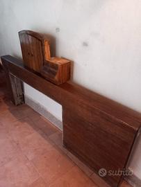 Trave in legno per caminetto