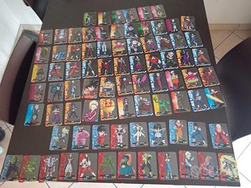 carte Dragonball super e Dragonball Z base