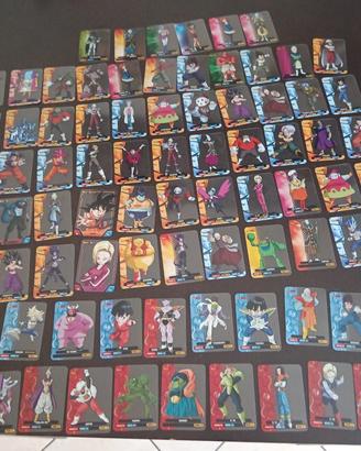 carte Dragonball super e Dragonball Z base