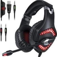 NUOVO - Cuffie da Gaming pc-ps4- con microfono