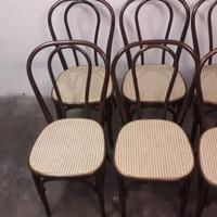 Nr. 6 sedie Tonet Colonia stile viennese