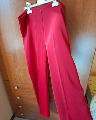 Pantalone rosso taglia M 44