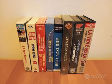 Videocassette vhs varie originali
