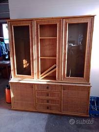 Credenza design Dal Vera  anni 70  Libreria 