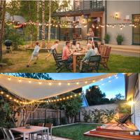 Set da 4 Catene luminose 30 metri totali