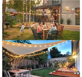 Set da 4 Catene luminose 30 metri totali