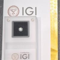 0.73 ct D VS1 Diamante Brillante Certificato IGI