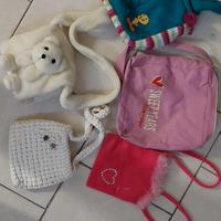 5 borsette bambina 