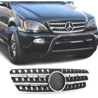 GRIGLIA MERCEDES CLASSE ML W163 98-05 NERO-CROMATO