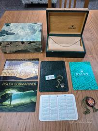 corredo originale rolex submariner 16613