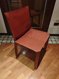 Sedie dCab 412 vcassina di Mario Bellini