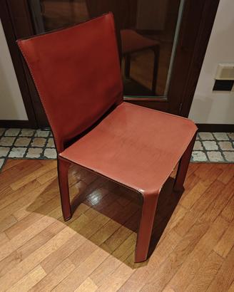 Sedie dCab 412 vcassina di Mario Bellini