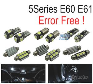 KIT 18 LAMPADE LED INTERNE BMW E60 E61 M5 520I 523