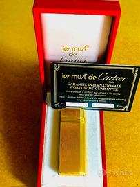 LE MUST DE CARTIER - anni '70 placcato oro 18kt