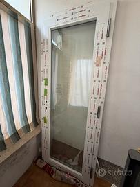 Porta-finestra QFORT nuova - bianco/grigio