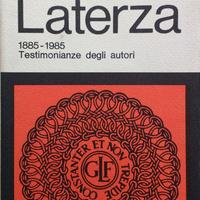 LIBRO Cento Anni Laterza