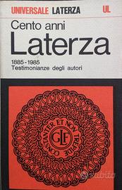 LIBRO Cento Anni Laterza