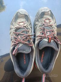 scarpe Merrell Goretex Vibram n. 45