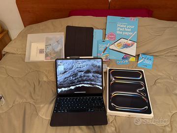 IPad Pro 13" (M4)Wi-Fi+Cellular 256GB Kit Completo