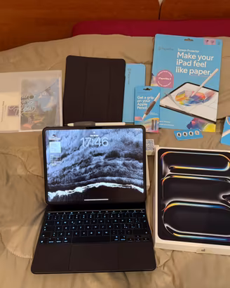 IPad Pro 13"(M4) Wi-Fi+Cellular 256GB Kit Completo