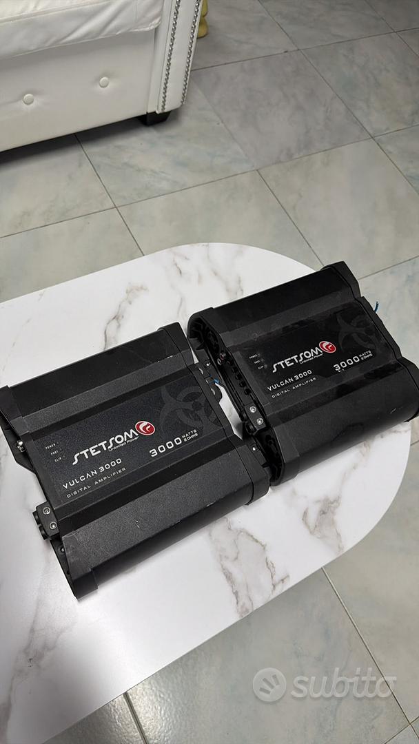 Coppia stetsom vulcan 3000watt 2hom - Audio/Video In vendita a Messina