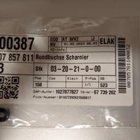 7857811 Collar bush Hinge/Bussole sportello Miele