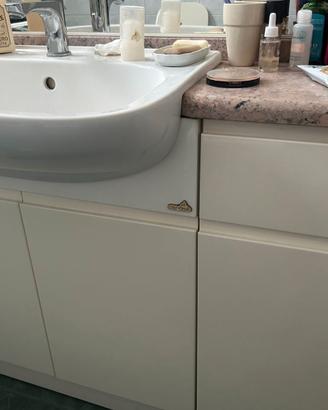 mobile bagno laccato lucido