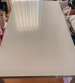 Tavolo Bontempi in vetro 140x80