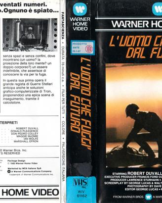 VHS originale L'UOMO CHE FUGGI DAL FUTURO THX1138
