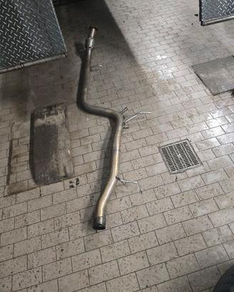 centrale di scarico libero alfa giulia diesel 